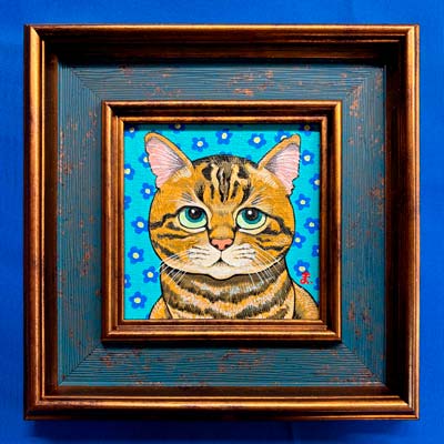 10cmアクリル画　No.102