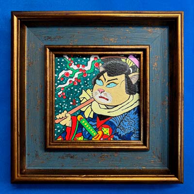 10cmアクリル画　No.79