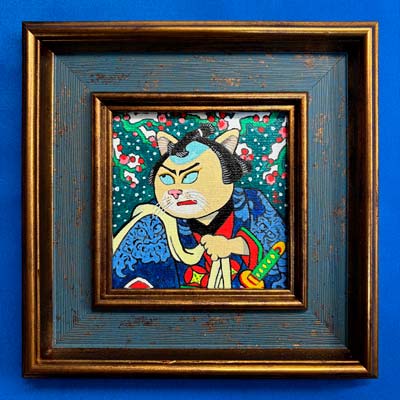 10cmアクリル画　No.81