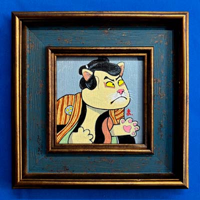 10cmアクリル画　No.84
