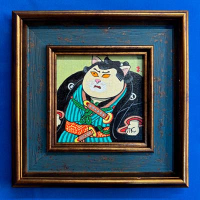 10cmアクリル画　No.85